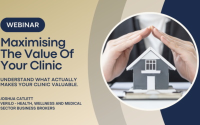 Maximizing the value of your clinic – Wednesday 29th July 12.15pm 